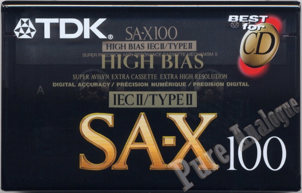 TDK SA-X (1993) US