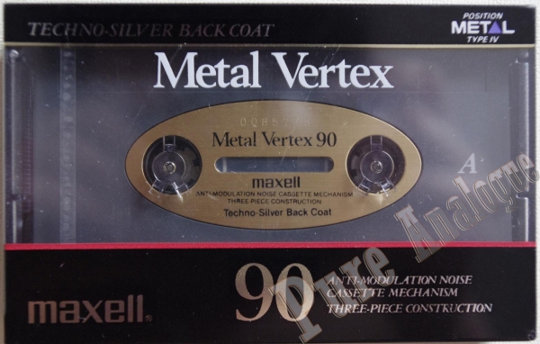 Maxell Metal Vertex (1990) US