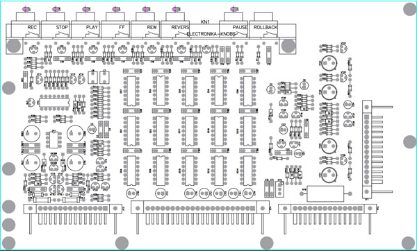 Электроника 004 схема блока управления pureanalogue - Плата управления Э-004, V2
