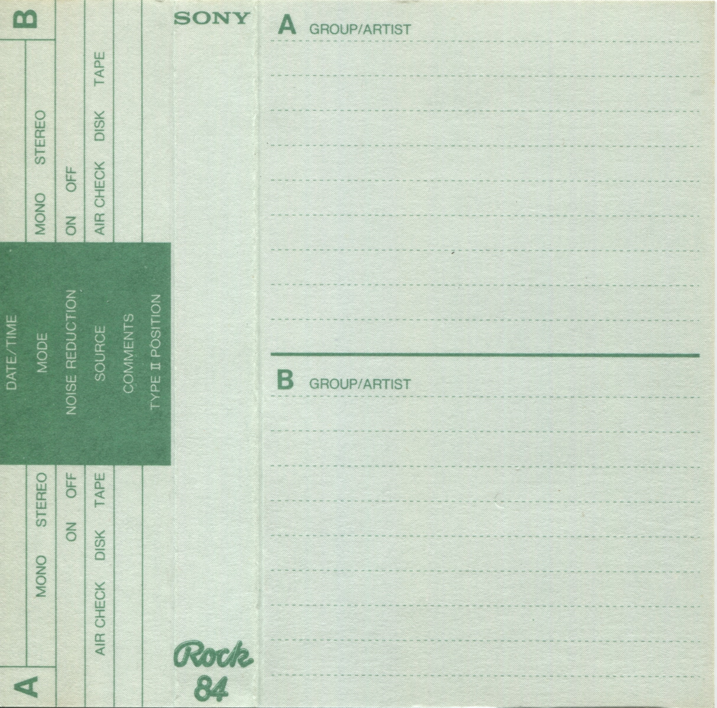 pureanalogue - Sony Rock (1978) JAP