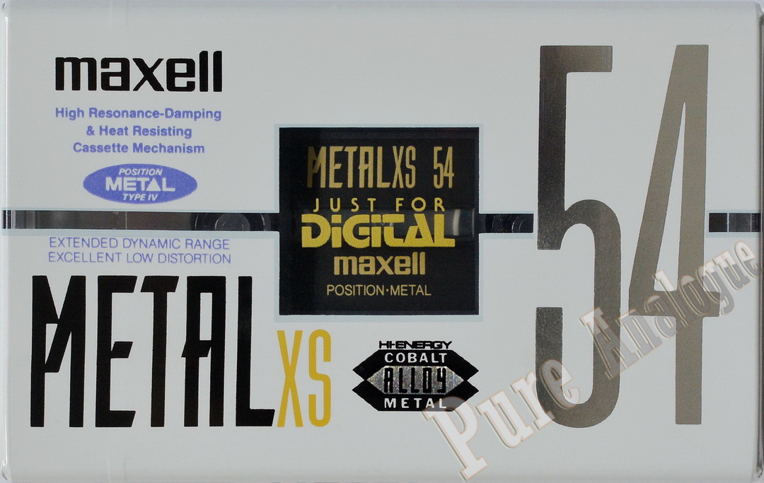 pureanalogue - Maxell Metal-XS (1992) JAP